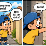 A brincadeira de infância que transformava qualquer campainha em missão secreta