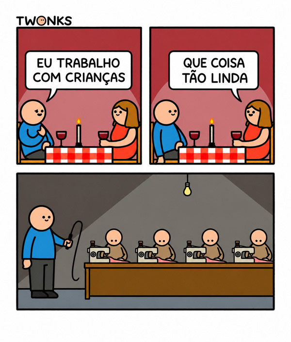 A diferença entre trabalhar com crianças e descobrir a fábrica secreta delas A diferença entre trabalhar com crianças e descobrir a fábrica secreta delas