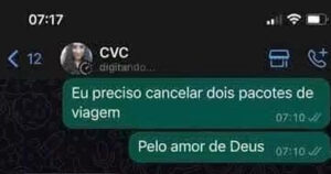 O cara comprou dois pacotes de viagem durante uma alucinação e só percebeu depois