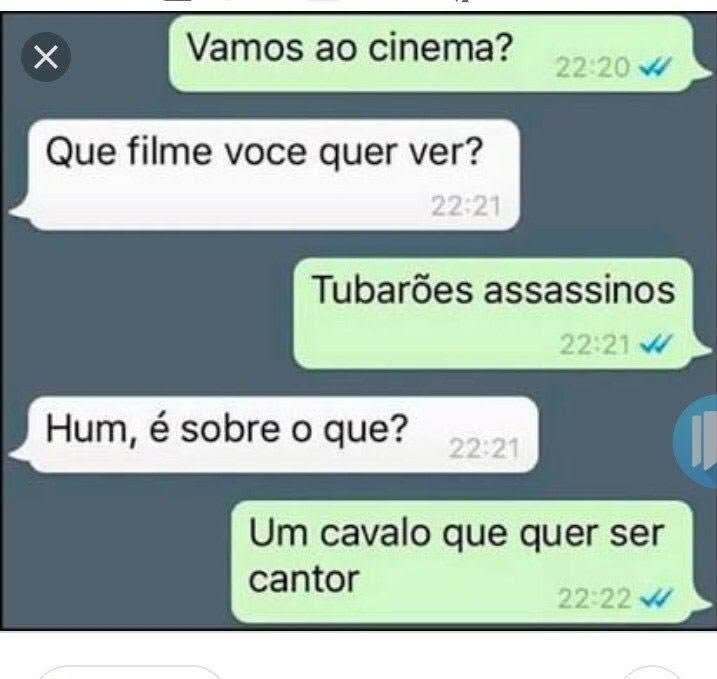 O convite para o cinema que revelou uma diferença absurda de gosto