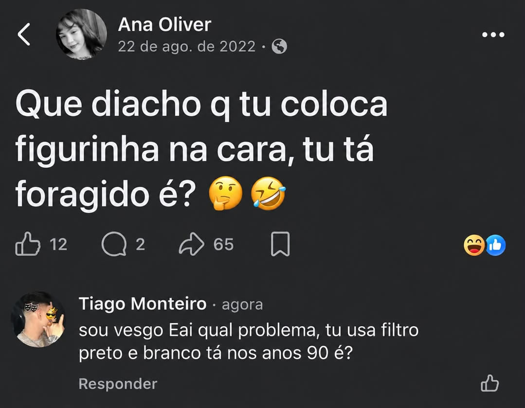 Quando você posta uma foto e a internet decide fazer uma perícia completa