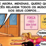 A aula de relaxamento que virou uma verdadeira sinfonia de vergonha