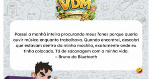 A busca pelos fones terminou exatamente onde ninguém imaginava
