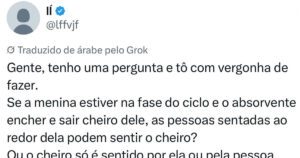 A dúvida sobre absorventes que fez a internet parar para pensar