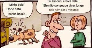 A habilidade que todo mundo tem de perder o que está na própria frente