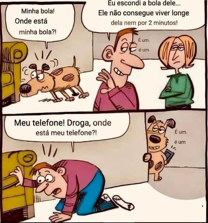 A habilidade que todo mundo tem de perder o que está na própria frente