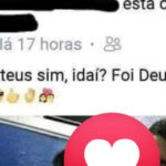 A legenda dizia uma coisa, mas a foto entregou outra completamente diferente