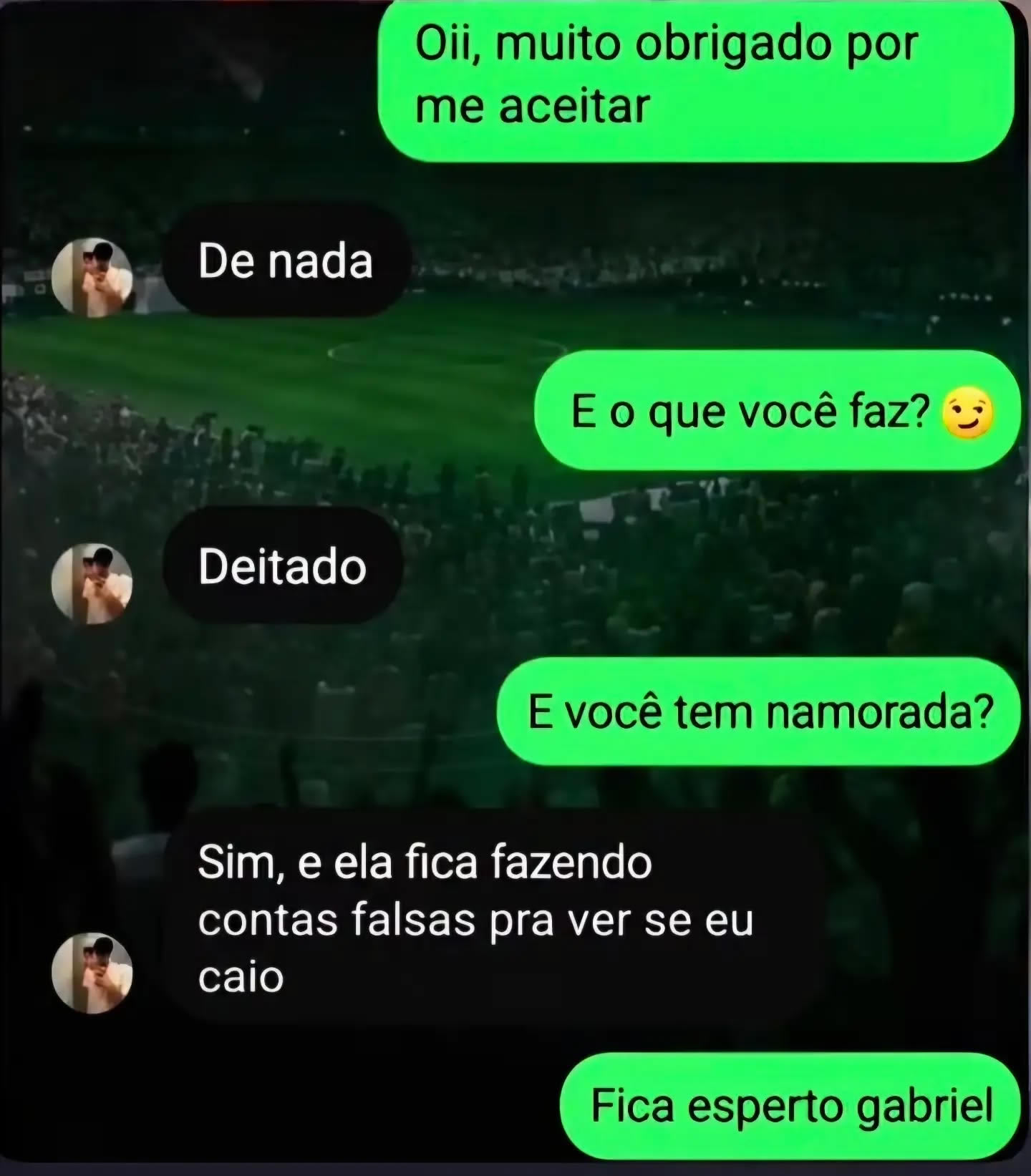 A namorada criou contas falsas para testar a fidelidade e descobriu um novo nível de ciúme