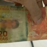 A nota falsa de R$ 20 que ganhou um animal impossível e virou piada na internet