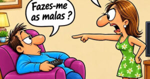 A preguiça desse homem chegou ao limite e o sofá pode ser o próximo a pedir divórcio