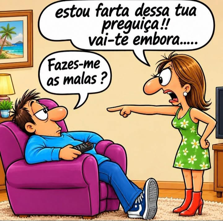 A preguiça desse homem chegou ao limite e o sofá pode ser o próximo a pedir divórcio