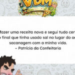 A receita parecia perfeita até o açúcar ser confundido com sal