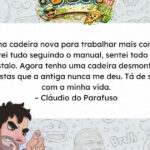 Ele comprou uma cadeira para aliviar as costas e terminou com um problema ainda maior
