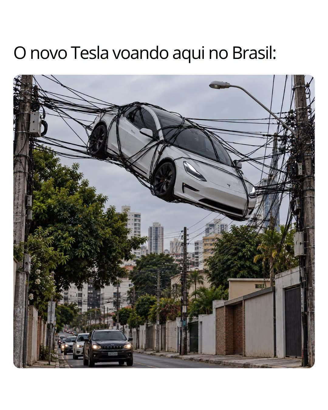 O carro voador brasileiro já existe e a infraestrutura deu uma ajudinha