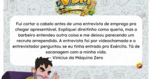 O corte de cabelo que transformou uma entrevista de emprego em alistamento militar