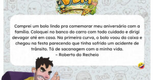 O desafio de levar um bolo de aniversário de carro sem transformar tudo em uma tragédia