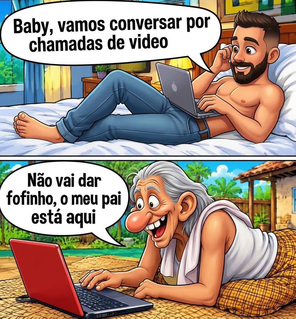 O rapaz achou que estava falando com uma mulher, mas caiu no golpe mais absurdo