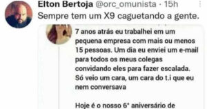 Um e-mail enviado no trabalho acabou virando uma história de amor sete anos depois