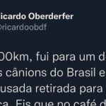Viajou 500 km para descansar e encontrou o aluno no café da manhã